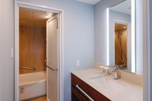 Hair dryer, towels