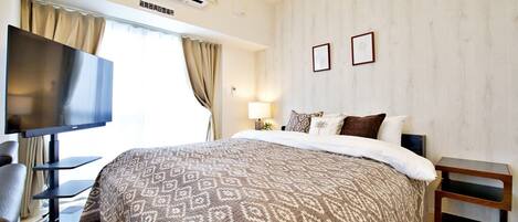 1 soveværelse, skrivebord, strygejern/strygebræt, gratis Wi-Fi