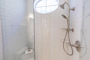 Shower, towels