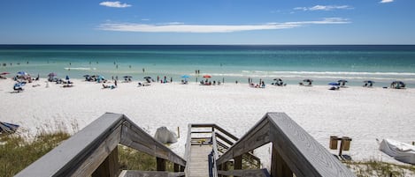 Accommodatie ligt op het strand