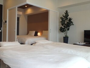 1 bedroom, desk, iron/ironing board, free WiFi