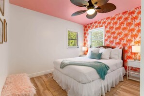 2 dormitorios, tabla de planchar con plancha, wifi gratis y ropa de cama