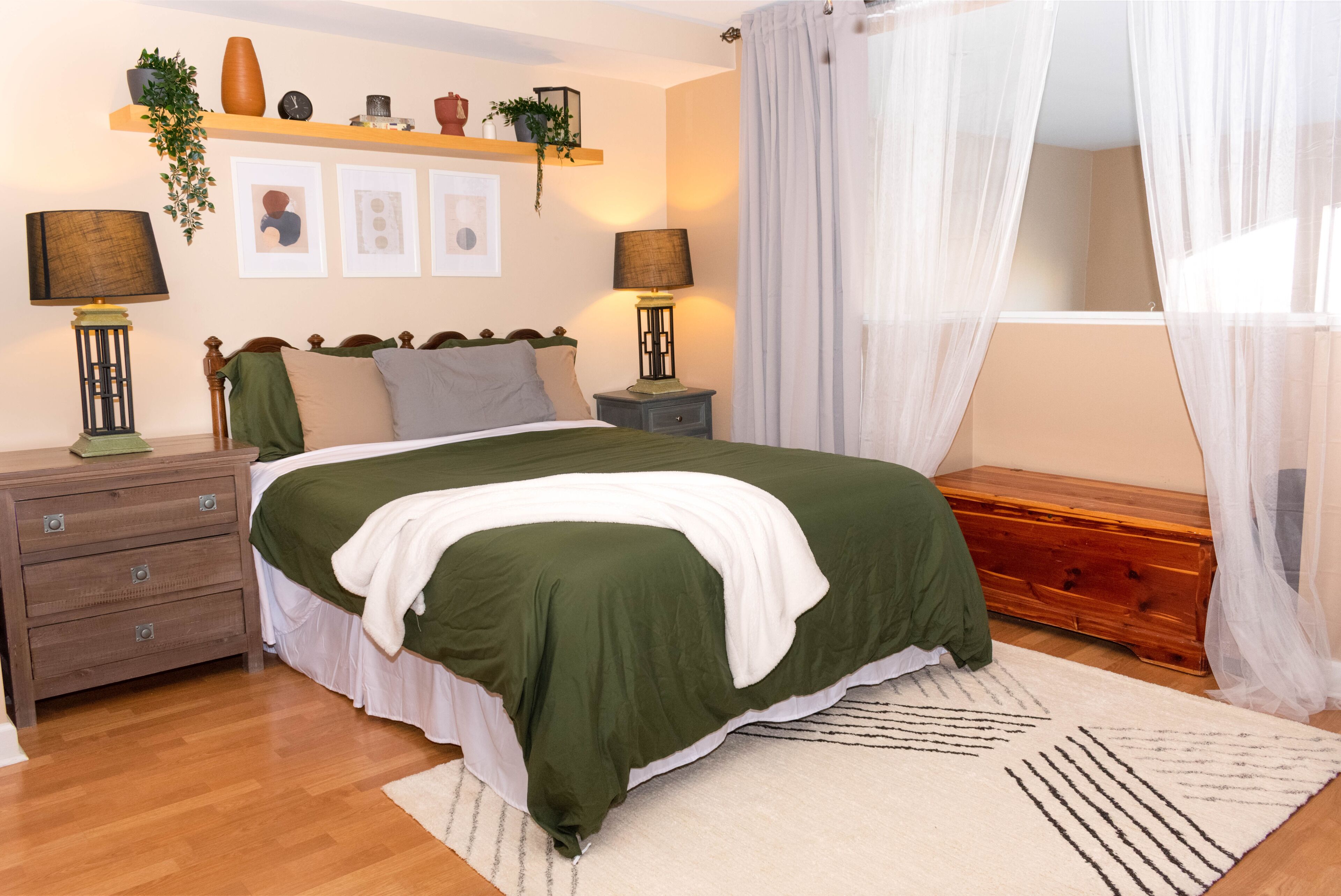 1 bedroom, desk, iron/ironing board, free WiFi