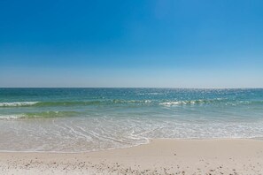 On the beach