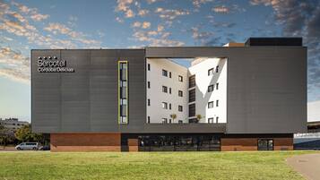 Fachada del alojamiento