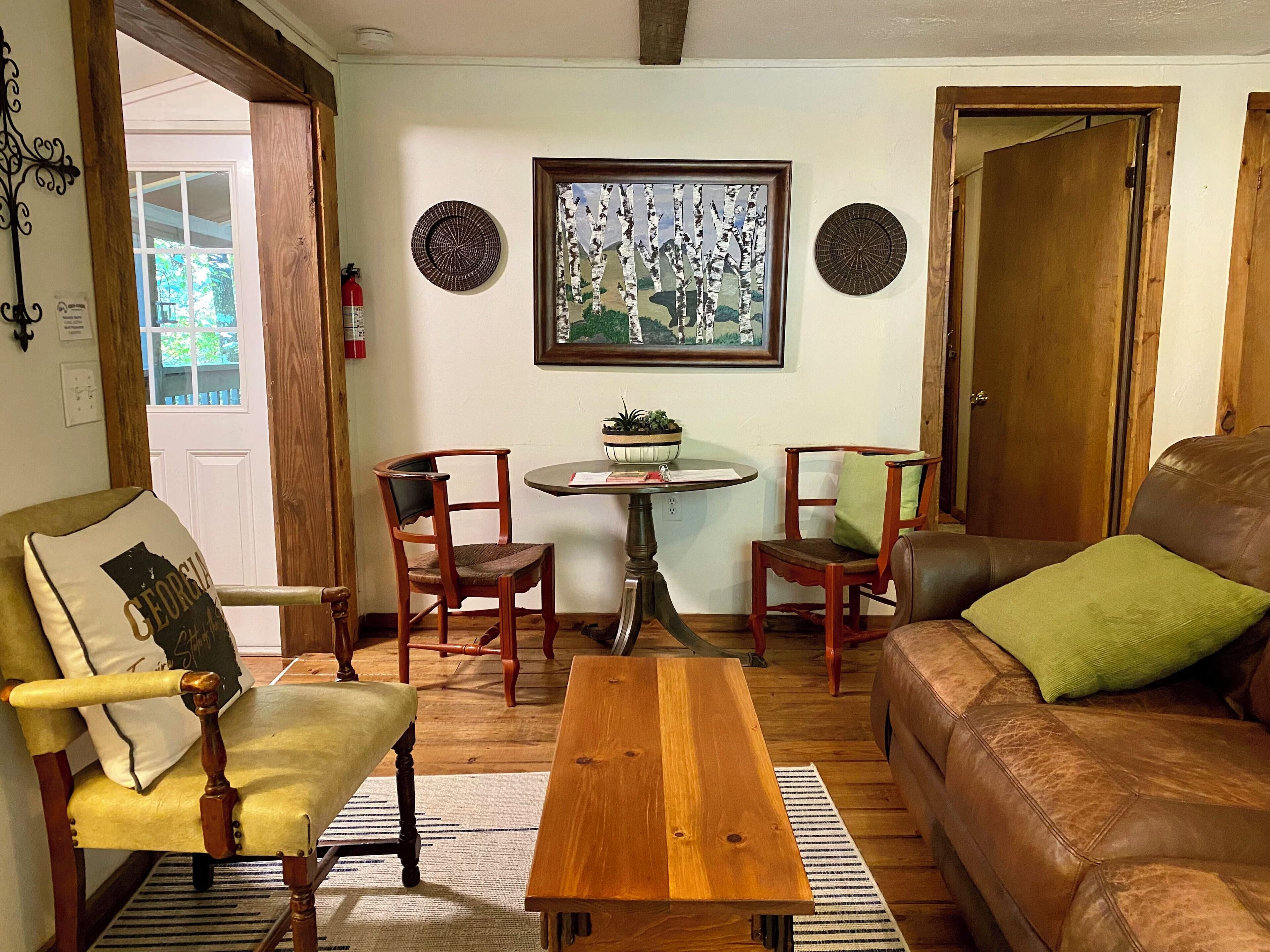 TV connectée, cheminée