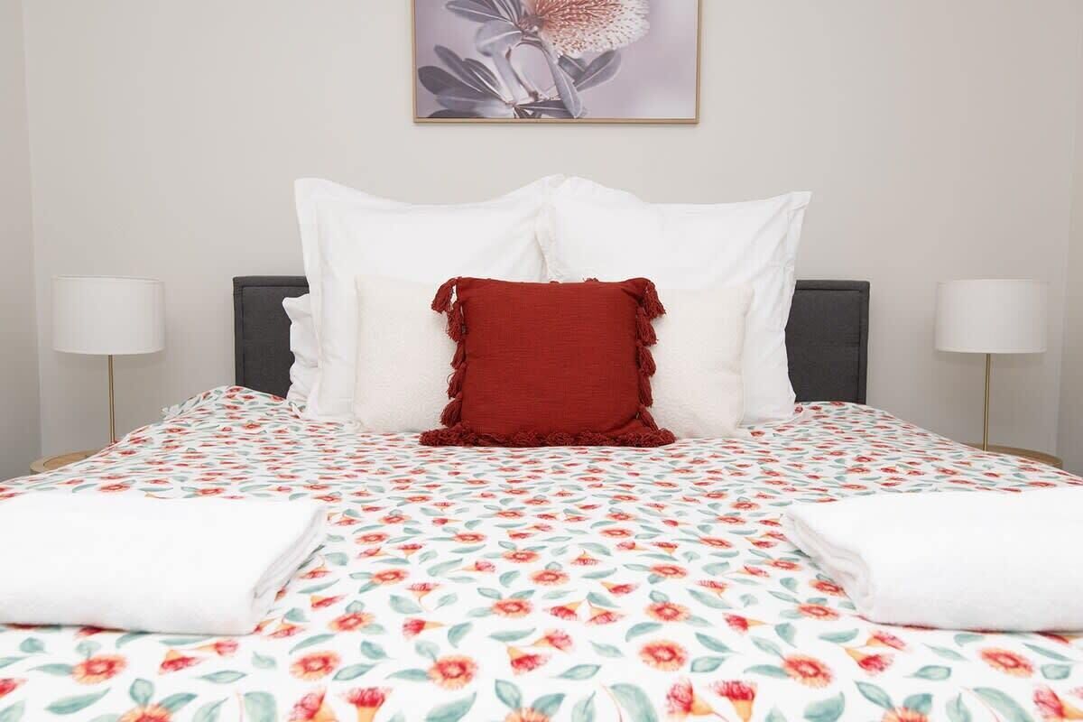 5 bedrooms, iron/ironing board, travel crib, WiFi