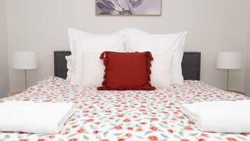 5 bedrooms, iron/ironing board, travel crib, WiFi