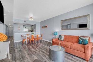 TV - Unwind by the Waves Oceanfront Suite (Myrtle Beach)
