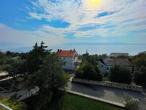 Udsigt fra overnatningsstedet