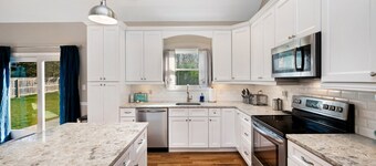 Newly built ranch, beautifully landscaped with pool, large yard, patio,...