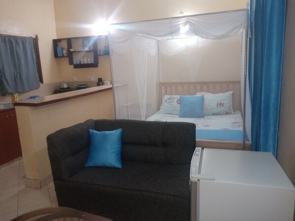 1 bedroom, iron/ironing board, free WiFi, wheelchair access - Spacious bedsitter. (Mombasa)