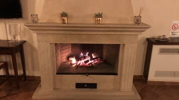 Apartment | Living room | 30-inch TV with cable channels