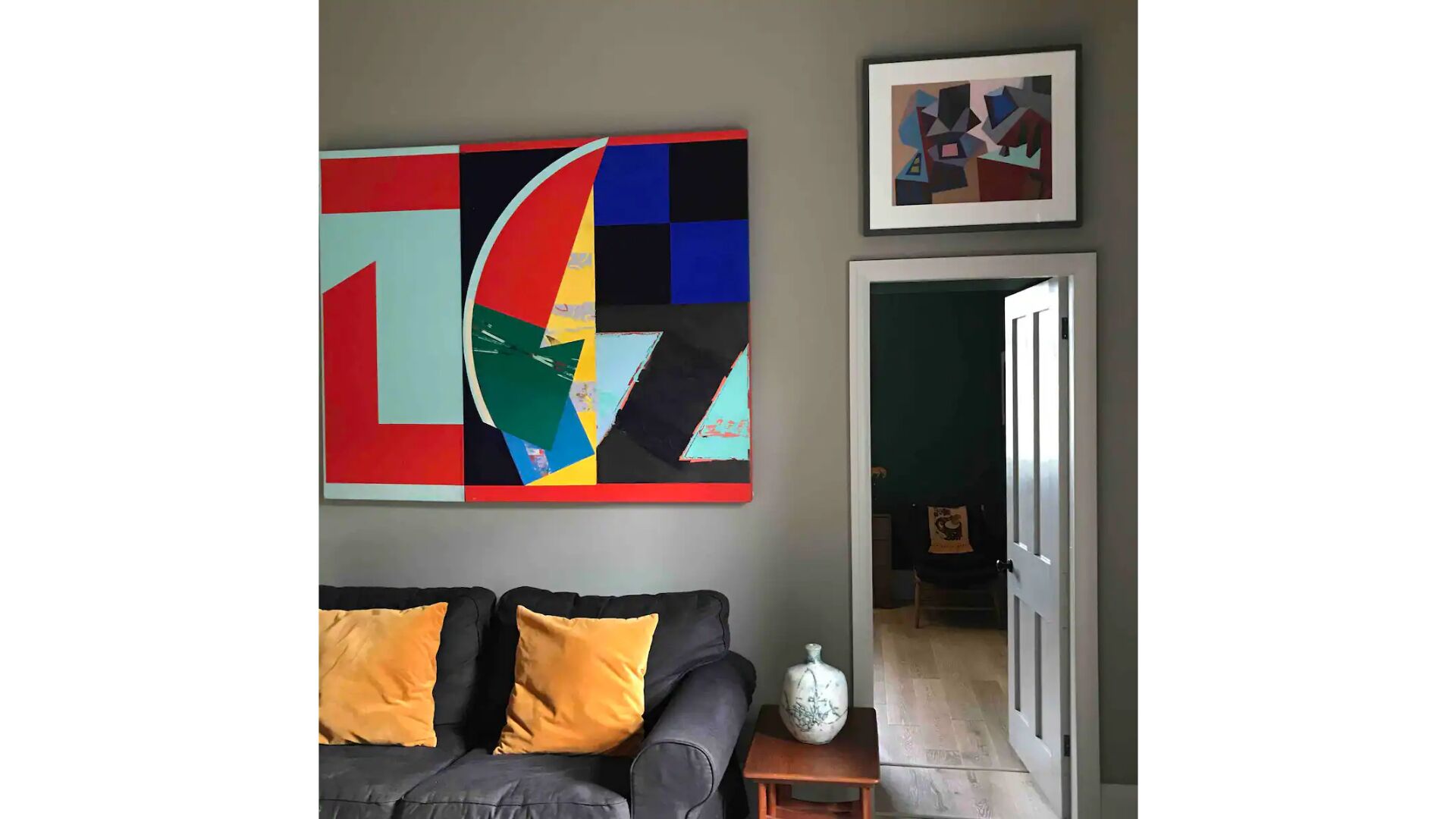 Easel Cottage near Wells: comfortable quirky cosy