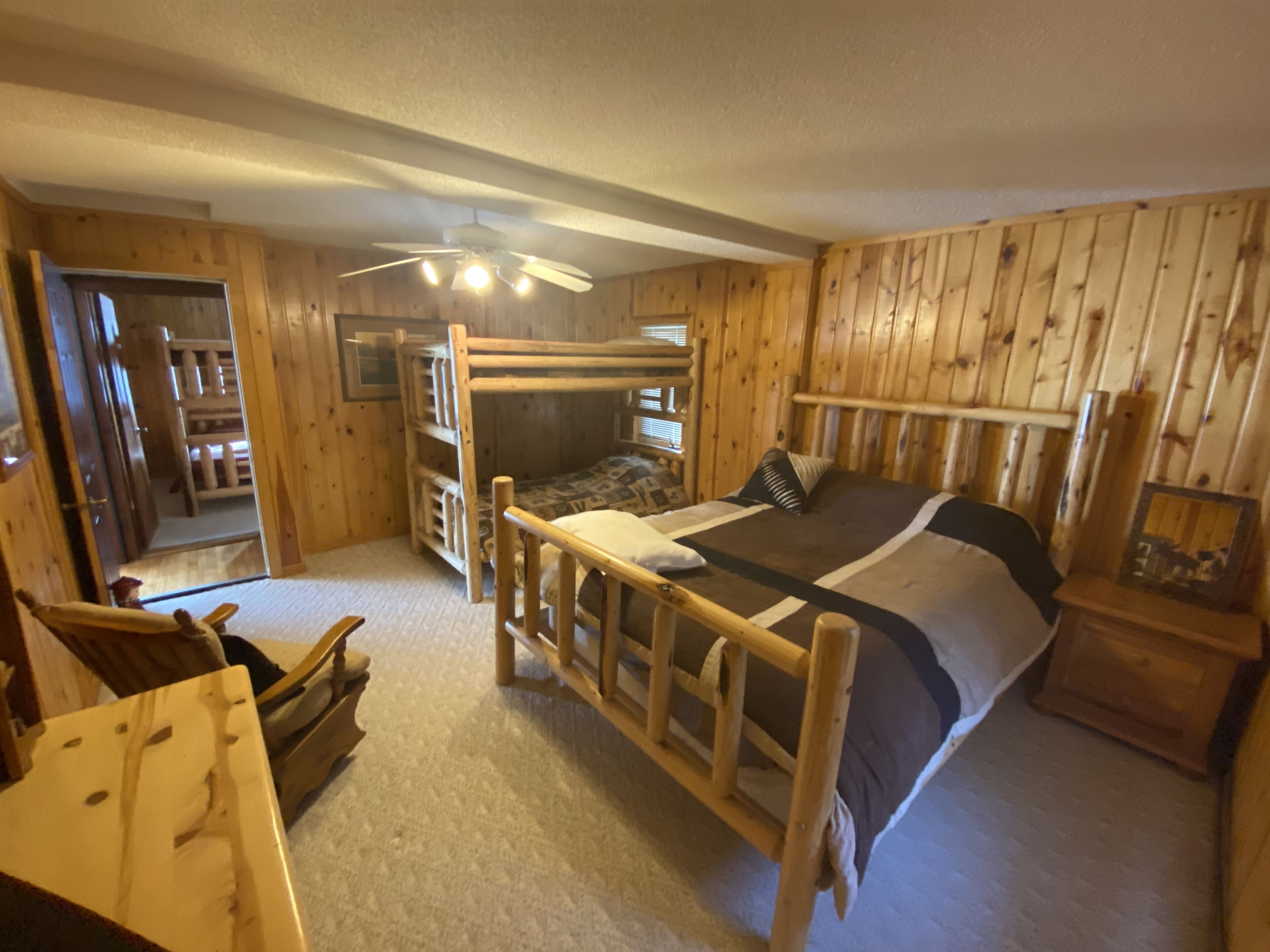 Beautiful three bedroom cabin on Lake Alexander Cushing Minnesota