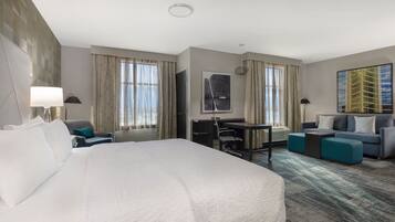 Suíte estúdio, 1 cama King, acessível (Hearing)