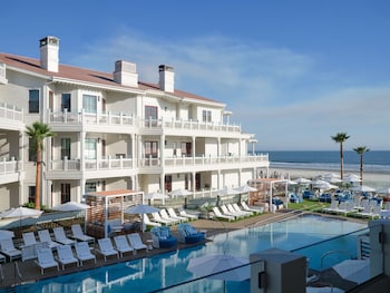 2 outdoor pools, open 8:00 AM to 8:00 PM, cabanas (surcharge) at Shore House at The Del, LXR Hotels & Resorts