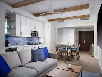 55-inch Smart TV with cable channels, TV, Netflix at Shore House at The Del, LXR Hotels & Resorts