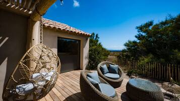 普通套房, 1 張特大雙人床 (Plage) | 客房景觀