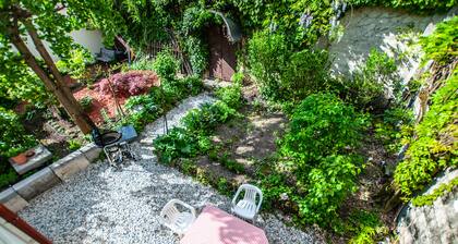 Private garden in the center of Ljubljana