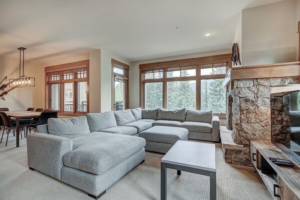 تلفزيون، مدفأة