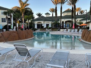 Alberca al aire libre 