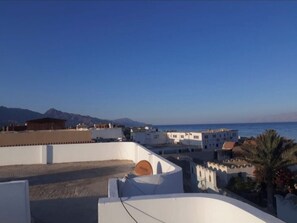 Blick von der Unterkunft