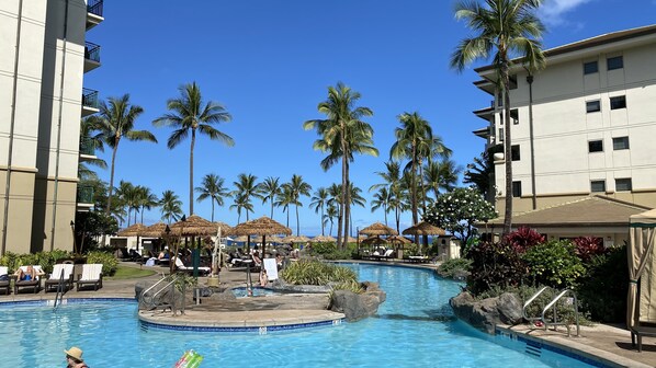 Alberca al aire libre 