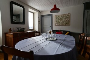 Dining - Charming mountain village house - 80 sqm (Valloire)