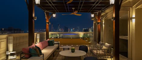 Royal Suite, 1 Bedroom, Non Smoking, Terrace | 1 bedroom, in-room safe, desk, laptop workspace