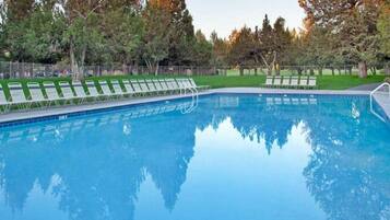 Indoor pool, a heated pool