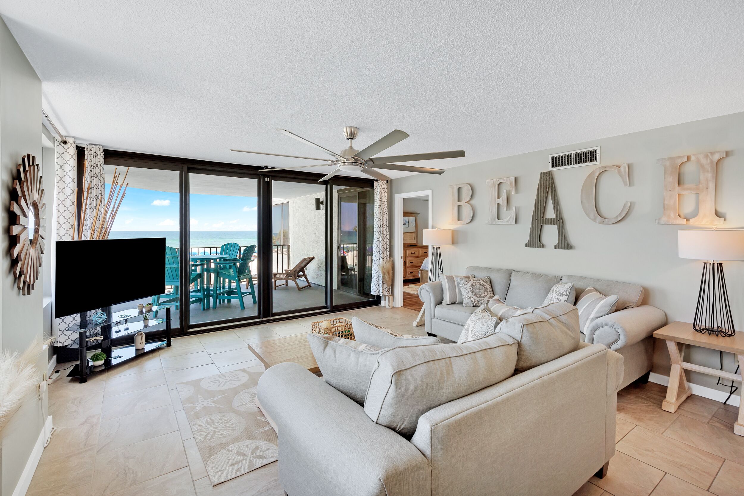 ALL NEW VIEWS WRAP AROUND CORNER UNIT VIEW OF ST ANDREWS SHELL ISLAND & MARINA