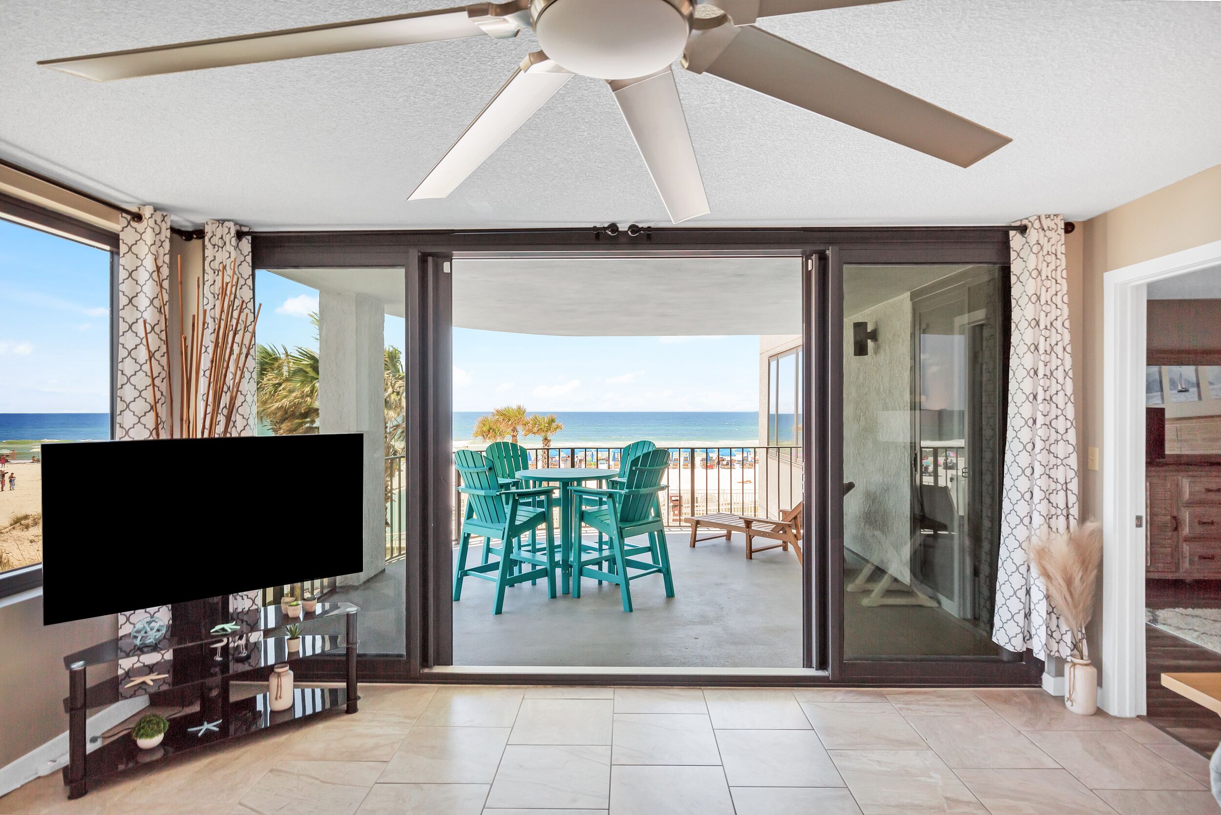 ALL NEW VIEWS WRAP AROUND CORNER UNIT VIEW OF ST ANDREWS SHELL ISLAND & MARINA