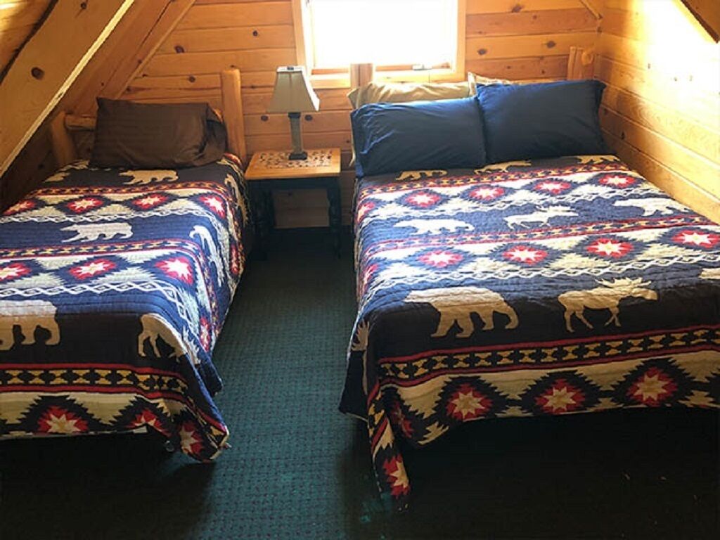 Gorgeous Views from the Rustic Log Lodge