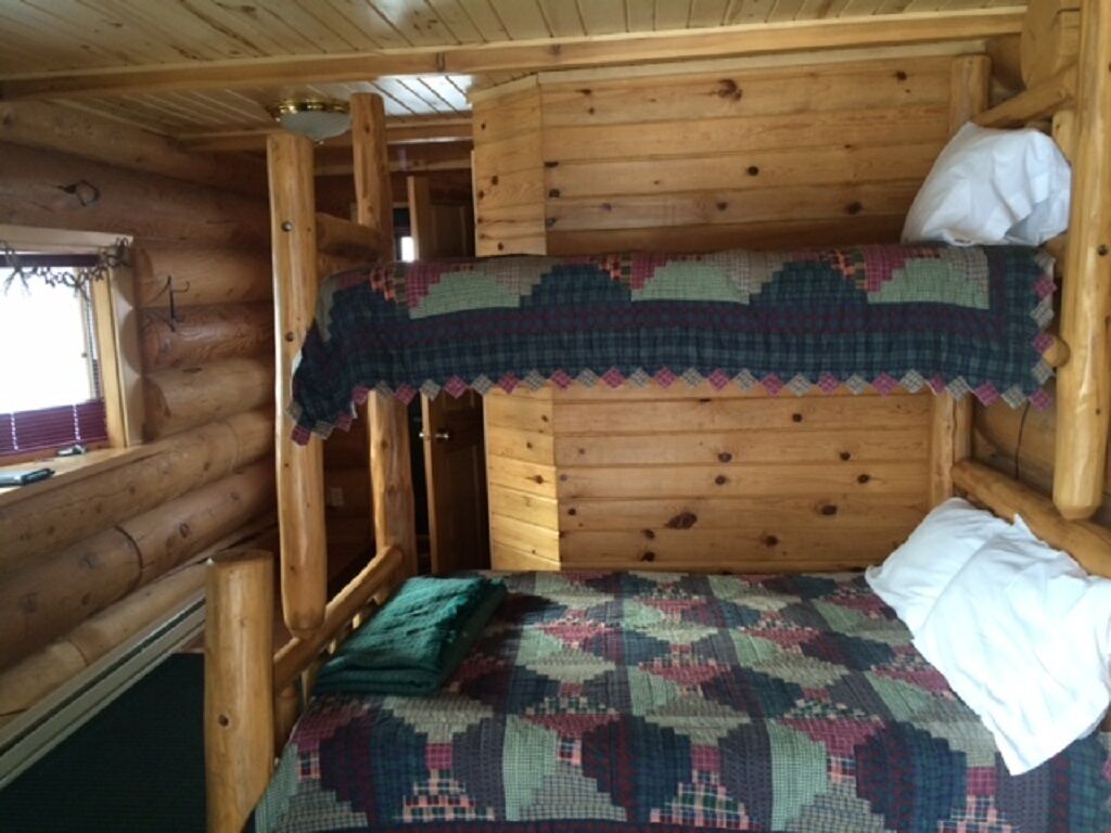 Gorgeous Views from the Rustic Log Lodge