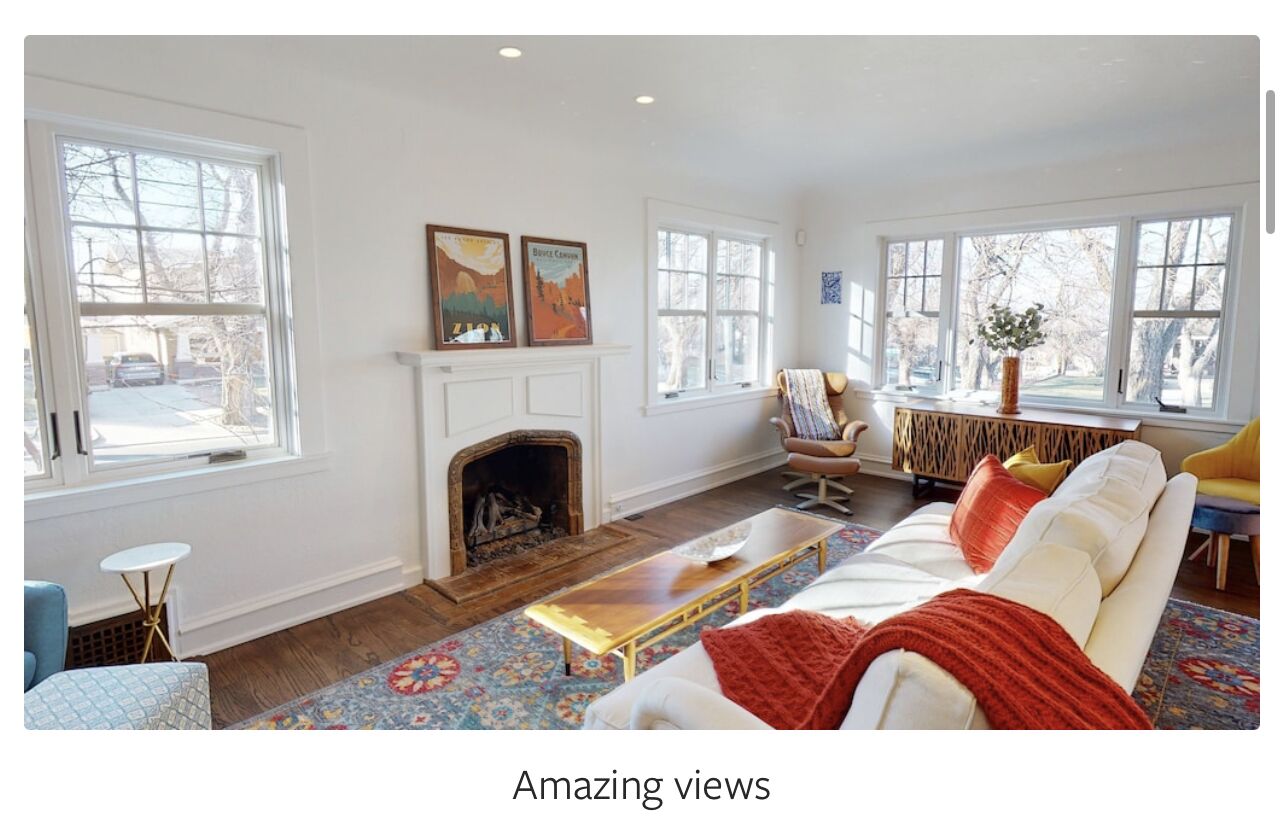 Smart TV, fireplace, video games, books