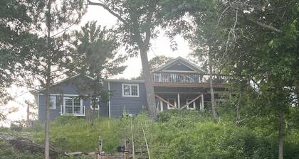 Outstanding Home with Amazing Views on Gull Lake with Private Dock!