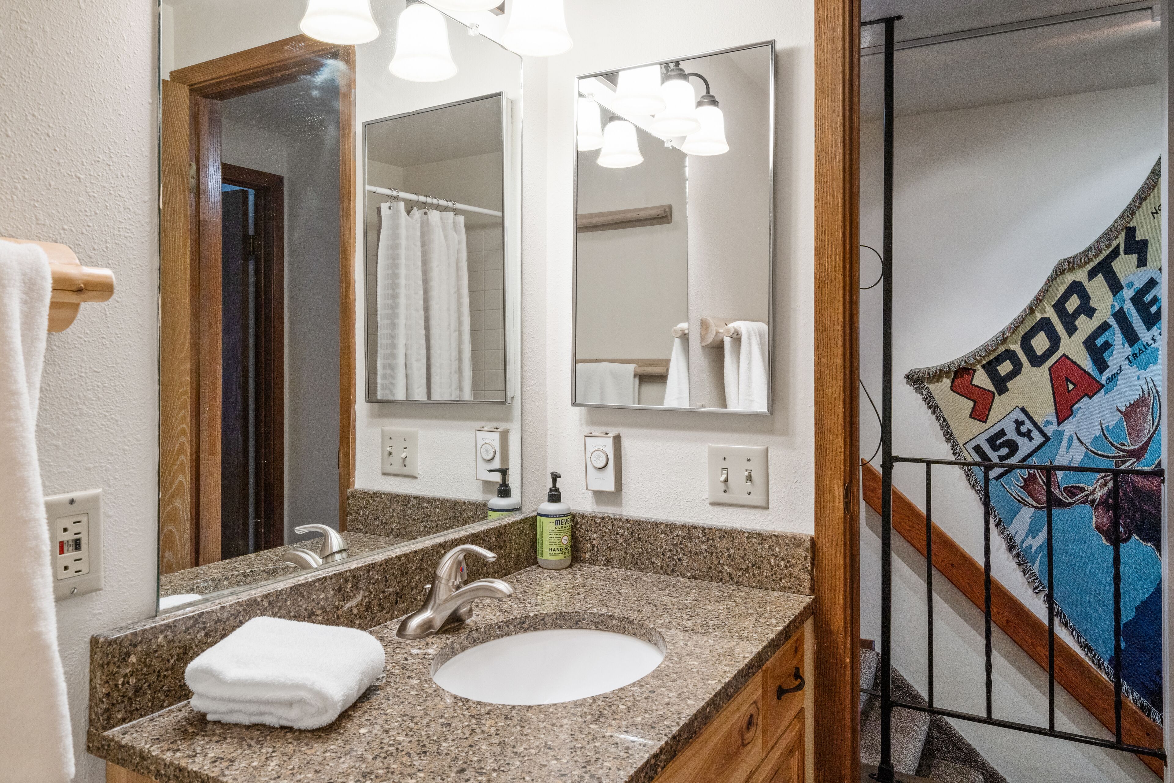 Residenza | Bagno | Combinazione doccia/vasca, asciugacapelli, asciugamani, sapone