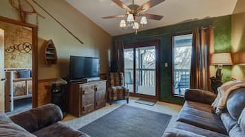 TV, DVD player, offices