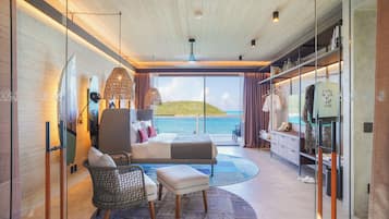 Turtle Suite with Sea View and Terrace | 1 bedroom, premium bedding, in-room safe, individually decorated