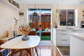 Interior - Snug St Kilda Apartment with Private Courtyard (St Kilda)