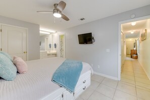 1 bedroom, iron/ironing board, internet, bed sheets