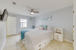 1 chambre, fer et planche à repasser, accès Internet, draps fournis