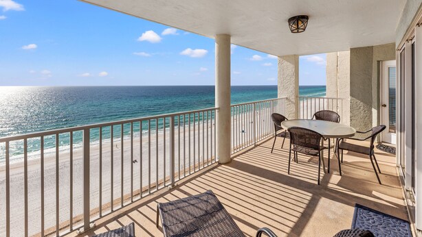 Condo, Multiple Beds, Hot Tub, Ocean View | View from room - Gulf Front Living Room AND Master Suite! Sleeps 8! (Panama City Beach)