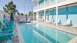 Outdoor pool - 522 Lyndell Lane - The Blue Escape (Panama City Beach)