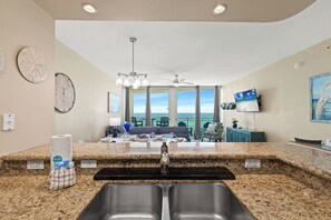 Condo, Multiple Beds, Balcony, Ocean View | Interior - Beautiful 5th Floor Aqua Resort Unit With Direct Ocean Views, Sleeps 8! (Panama City Beach)