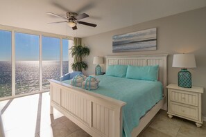 Condo, Multiple Beds, Balcony, Ocean View | 3 bedrooms, free WiFi, bed sheets - Amazing Views! Newly Listed! Family Friendly Unit! Resort Pools! (Panama City Beach)