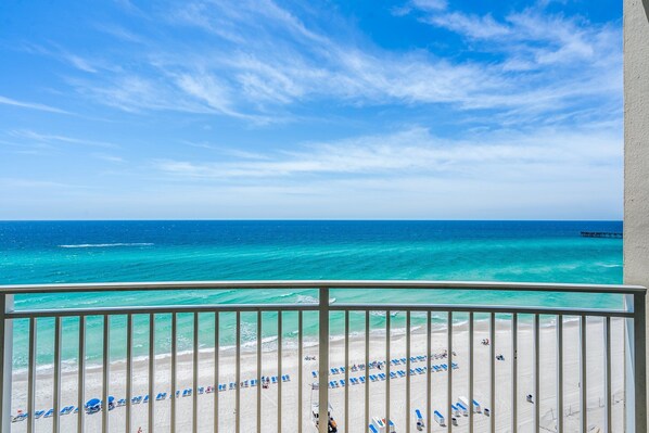 Condo, Multiple Beds, Private Pool, Ocean View | Balcony - Aqua Resort 1003 (Panama City Beach)