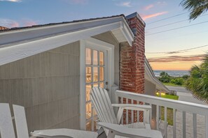Cottage, plusieurs lits, cuisine, vue plage | Enceinte de l’hébergement