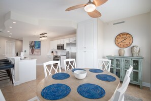 Condo, Multiple Beds, Balcony | Private kitchen | Fridge, microwave, oven, stovetop - The Preserves 401 The Calico Beach House (Santa Rosa Beach)